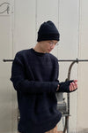 Daniel Andresen Hat Collection I Zhou Yun Belgian Knitted Handmade Hat DA-CYR7-HEI Pure Cashmere Black 7 PDA100